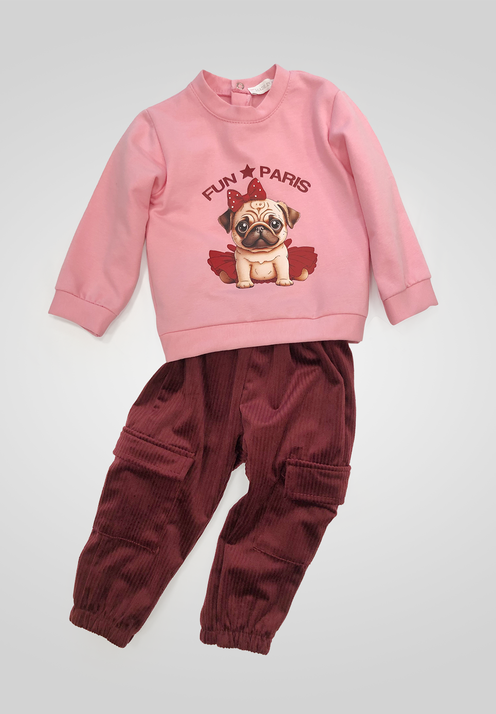 Completo Bambina Fun Paris