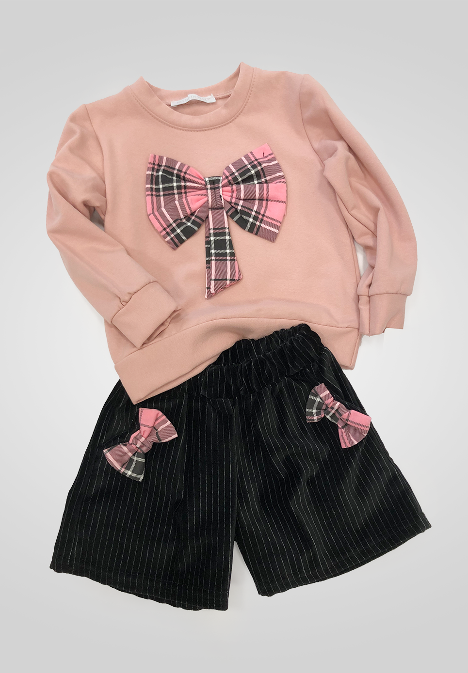 Completo in Felpa con Fiocchi Tartan