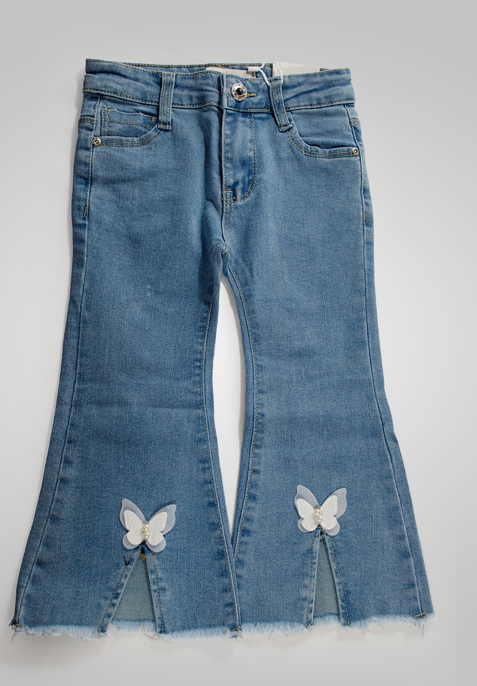 Mini Denim Chic – Jeggings elasticizzati